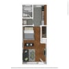 Floor plan: Medium Studio