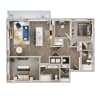 Floor plan: B4D