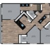 Floor plan: C1 Alt 1