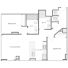 Floor plan: 2B