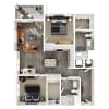 Floor plan: B2