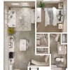 Floor plan: A1 Balcony