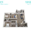Floor plan: C1