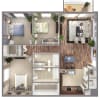 Floor plan: C1