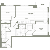 Floor plan: 2 Bed/2 Bath-B3
