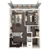 Floor plan: A5-760-E