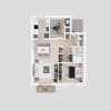 Floor plan: 2bd/1b