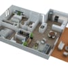 Floor plan: Estate I & II