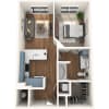 Floor plan: 1C