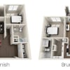 Floor plan: Two Bedroom