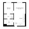 Floor plan: 1B