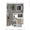 Floor plan: S01 - Studio