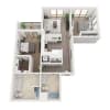 Floor plan: B8
