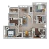 Floor plan: The Madrid