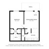 Floor plan: One Bedroom A 