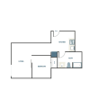 Floor plan: 1x1 - B3