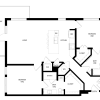 Floor plan: 2X2 EMERALD
