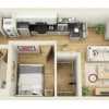 Floor plan: 1 Bedroom H