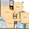 Floor plan: A1D