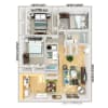 Floor plan: C1