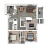 Floor plan: C1