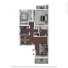 Floor plan: B1-Renovated