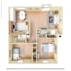 Floor plan: B3 Riverside