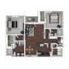 Floor plan: B3