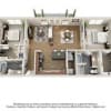 Floor plan: B2R