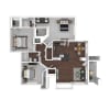 Floor plan: C1