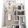 Floor plan: 1H