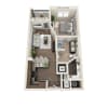 Floor plan: Studio E1A