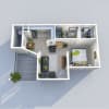 Floor plan: The 408