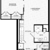 Floor plan: 1 Bed/1 Bath-T_S01