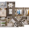 Floor plan: C2