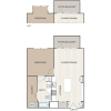 Floor plan: One Bedroom (A2)