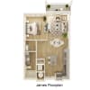 Floor plan: James