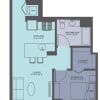 Floor plan: 1 Bedroom 05-Avenue/02 Tower