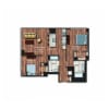 Floor plan: 2B-1102