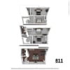 Floor plan: 4 Bedroom 1 Bath