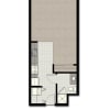 Floor plan: Studio A