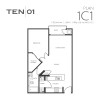 Floor plan: 1C1