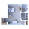 Floor plan: Studio Floor Plan S4