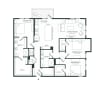 Floor plan: C2.1