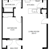 Floor plan: 1A-1