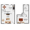 Floor plan: Bethlehem Townhome