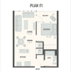 Floor plan: Concert F1