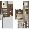 Floor plan: C2G
