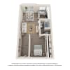 Floor plan: Junior One Bedroom