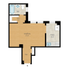 Floor plan: Studio